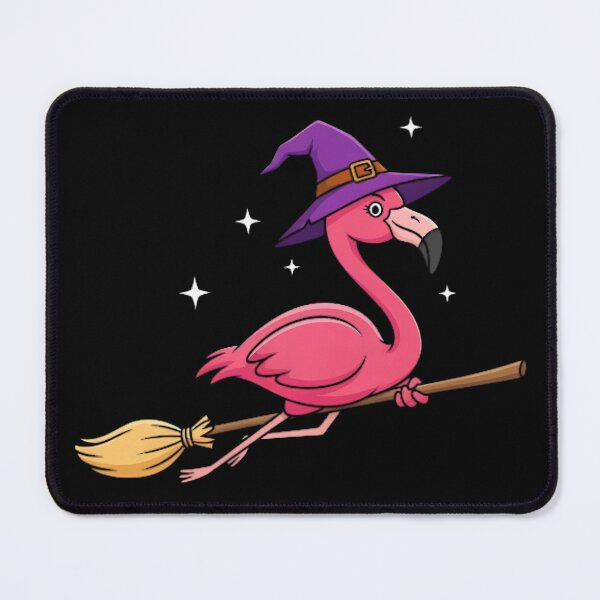 Item preview, Halloween Flamingo Witch designed and sold by Linework Studio.