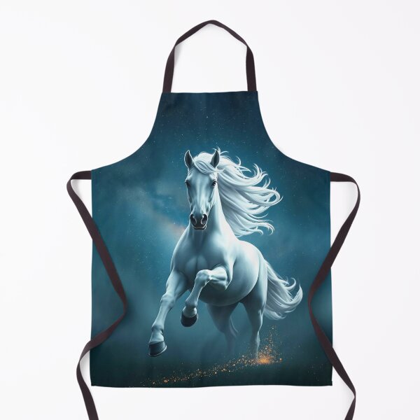 Item preview, Majestic White Horse in a Starry Night Sky designed and sold by SolaoLab.