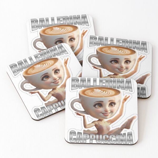 Aperçu de l'œuvre BALLERINA CAPPUCINA BRAINROT créée et vendue par intensebrainrot.