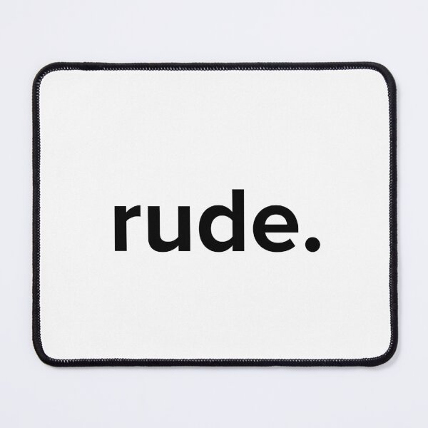 Item preview, rude. designed and sold by Gadding Gatos.