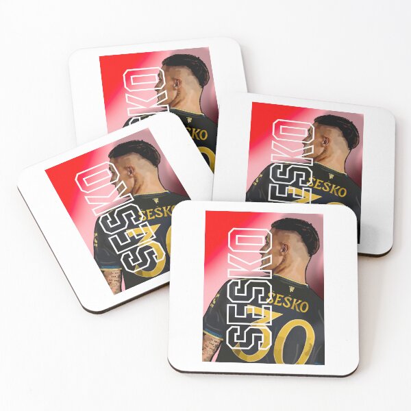 Item preview, Benjamin Šeško Manchester United Striker Artwork – Number 30 Prodigy Design by GrizzlyGFX designed and sold by GrizzlyCollective.