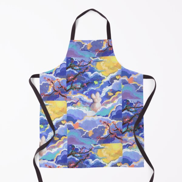Item preview, Lunababy : chilling rabbit on clouds designed and sold by LunaBaby-Art.