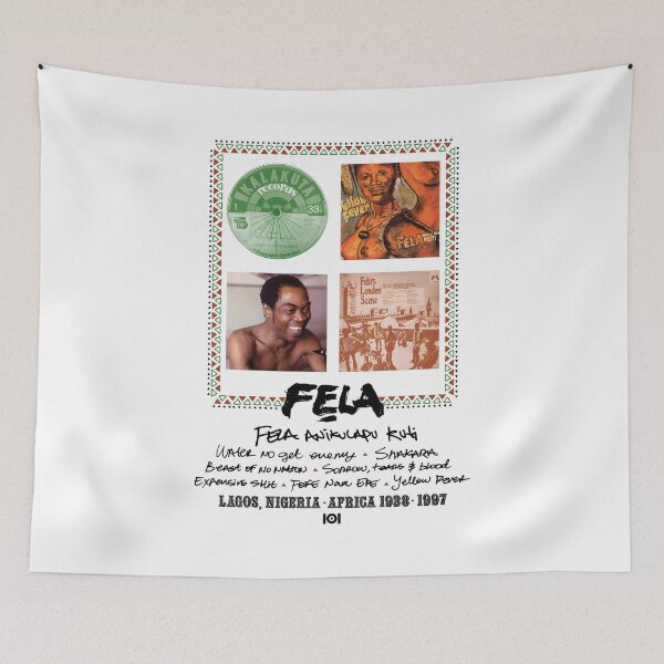 Item preview, FELA KUTI - WHITE designed and sold by legrowbradacf.