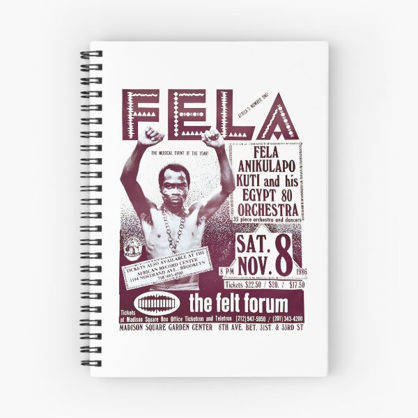 Item preview, Fela Kuti 1986 Concert Poster T-Shirt designed and sold by legrowbradacf.