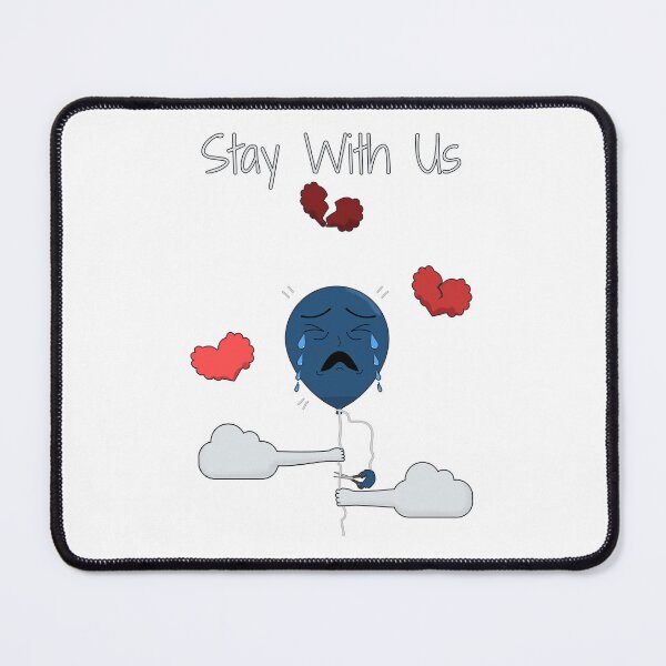 Item preview, Stay With Us – Mental Health Awareness, Hope & Support Design designed and sold by Gray Life Apparel+.