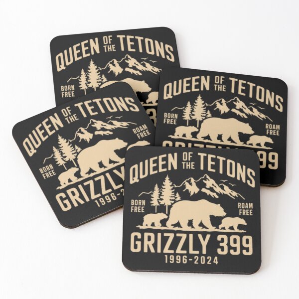 Item preview, Bear Lovers Queen Of The Tetons Grizzly 399 National Park designed and sold by Marguritesuzy.