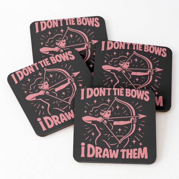Item preview, I Don't Tie Bows I Draw Them Archery Bow Funny designed and sold by LuminOrb.