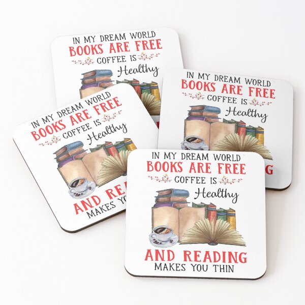 Item preview, In My Dream World Books Are Free Coffee Is Healthy And Reading Makes You Thin designed and sold by kotavuguiselw.