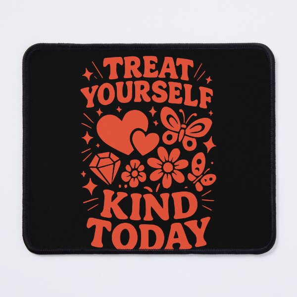 Item preview, Treat Yourself Kind Today Mindfulness Affirmation designed and sold by LuminOrb.