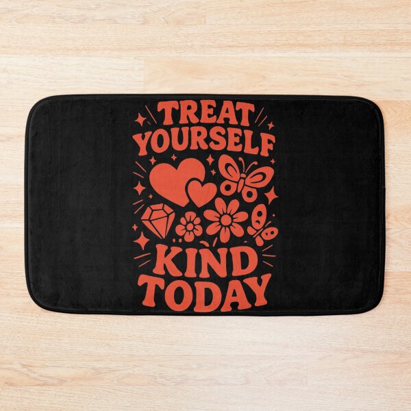 Item preview, Treat Yourself Kind Today Mindfulness Affirmation designed and sold by LuminOrb.