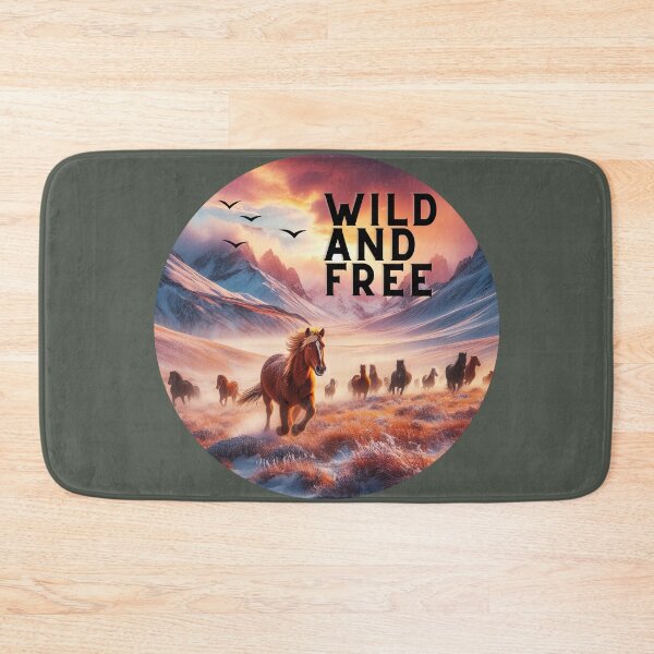 Item preview, Wild and free – running horses at sunset designed and sold by Szpaku desart .