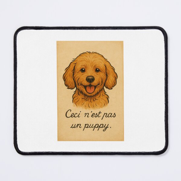 Item preview, ceci n'est pas un puppy designed and sold by drmittens.