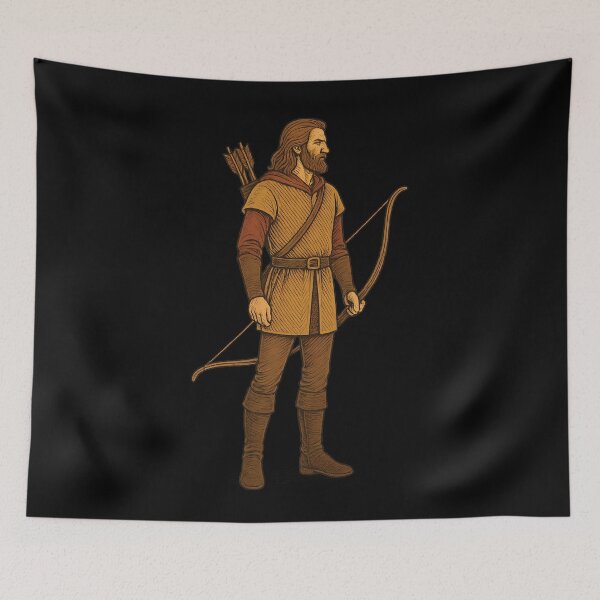 Item preview, Archery Bow Archer Warrior Style Adventure designed and sold by LuminOrb.