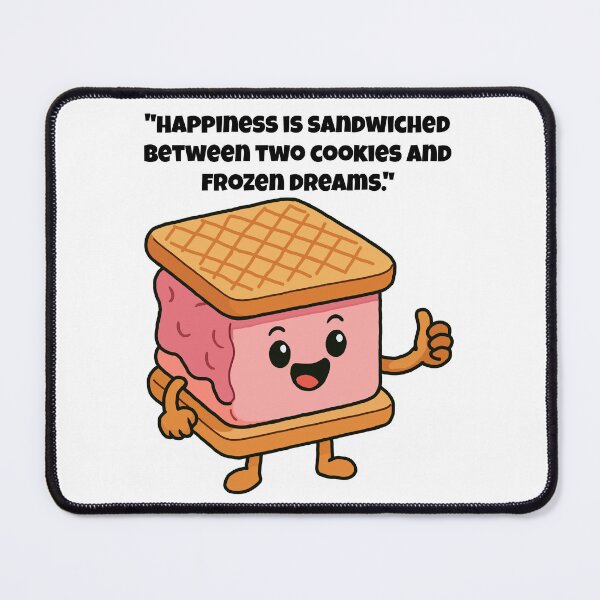 Item preview, Happiness is Sandwiched! designed and sold by Latitude 1°N.