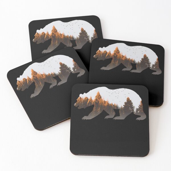 Item preview, Bear Vintage National Park Bear Wildlife Mountains designed and sold by Asleydarell.