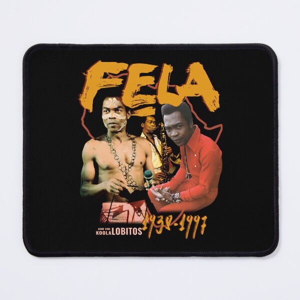 Item preview, Fela Kuti black Collage Unisex T-shirt, Fela Kuti Shirt designed and sold by legrowbradacf.