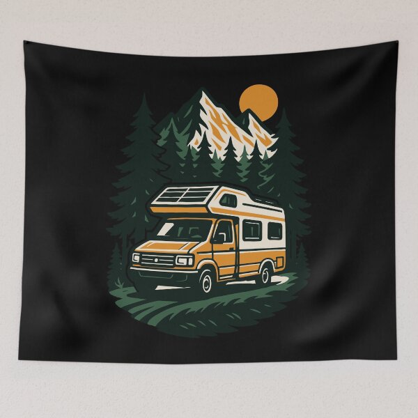 Item preview, Van Life Adventure Camper Funny Camping designed and sold by LuminOrb.