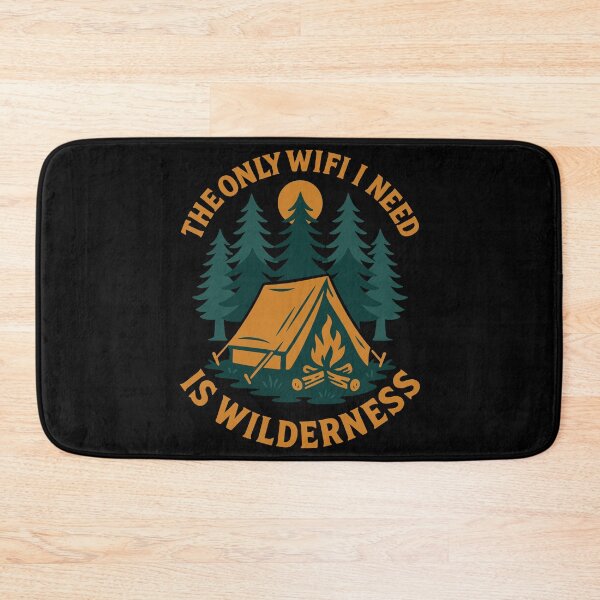 Item preview, The Only Wifi I Need Is Wilderness Camping Funny designed and sold by LuminOrb.