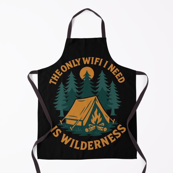 Item preview, The Only Wifi I Need Is Wilderness Camping Funny designed and sold by LuminOrb.