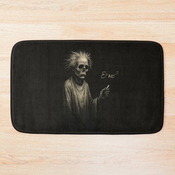 Item preview, Einstein Ghost – Creepy Scientist Spirit in Grunge Horror Style designed and sold by Meandmyshop.