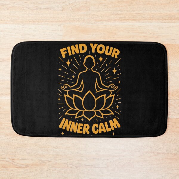 Item preview, Find Your Inner Calm Mindfulness Affirmation designed and sold by LuminOrb.