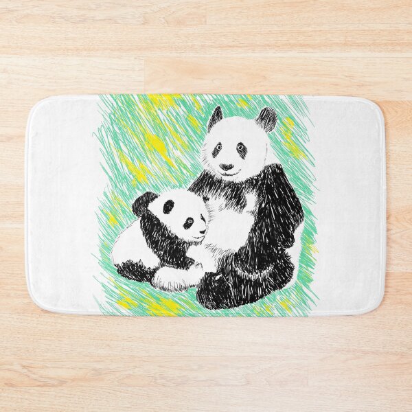 Item preview, Panda and cub designed and sold by Aleksandar Kostjuk.