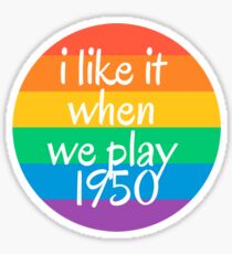 1950 - King Princess Sticker
