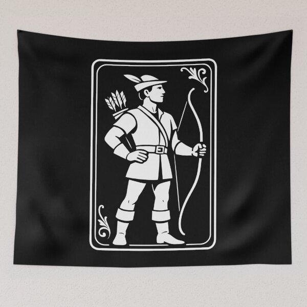 Item preview, Archery Bow Archer Classic Archer retro Design designed and sold by LuminOrb.
