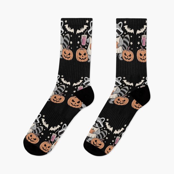 Item preview, Halloween Raccoon Ghost Costume With Pumpkins  designed and sold by BHMARTS.