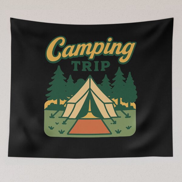 Item preview, Camping Trip Funny Camp Design designed and sold by LuminOrb.