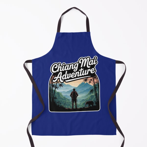 Item preview, Chiang Mai Adventure Sticker – Thailand Backpacking Travel Design designed and sold by Timeless Design.