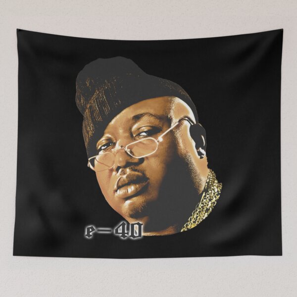 Item preview, E-40 rapper face designed and sold by danieaj.