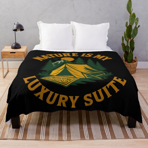 Item preview, Nature Is My Luxury Suite Camping Adventure designed and sold by LuminOrb.