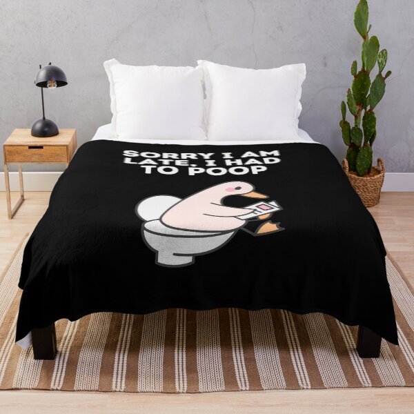 Item preview, sorry i am late i had to poop designed and sold by sydney-syder.