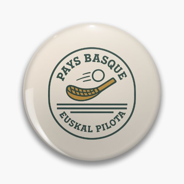 Item preview, Pelote Power — Basque Sports Emblem designed and sold by Bratak.