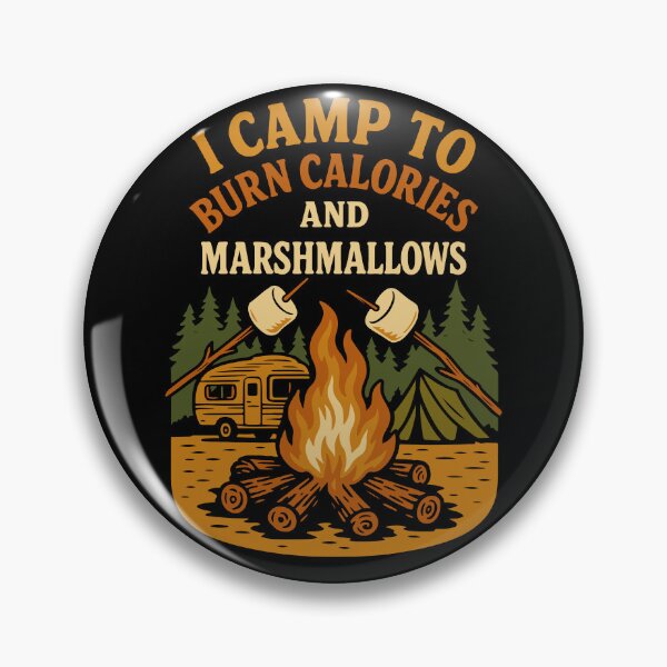 Item preview, I Camp To Burn Calories Funny Camping Camper designed and sold by LuminOrb.