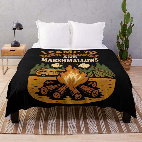 Item preview, I Camp To Burn Calories Funny Camping Camper designed and sold by LuminOrb.