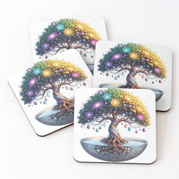 Item preview, Cosmic Tree of Life: Fusion of Nature and Universe designed and sold by Red Ghost.