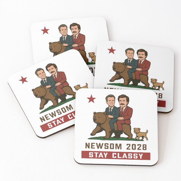 Item preview, Gavin Newsom 2028 Election California Flag designed and sold by danieaj.