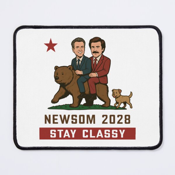 Item preview, Gavin Newsom 2028 Election California Flag designed and sold by danieaj.