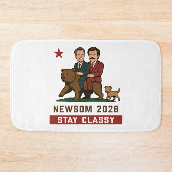 Item preview, Gavin Newsom 2028 Election California Flag designed and sold by danieaj.