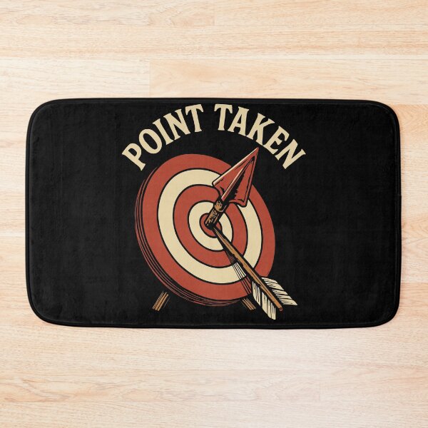 Item preview, Point Taken Archery Bow Funny Archer designed and sold by LuminOrb.