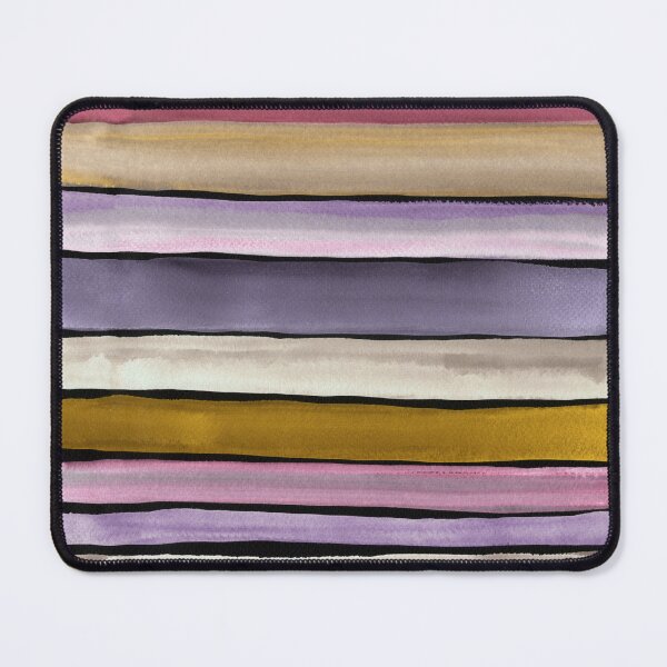Item preview, Dusty Pink Purple Beige Watercolor Lines  designed and sold by Irina Sztukowski.