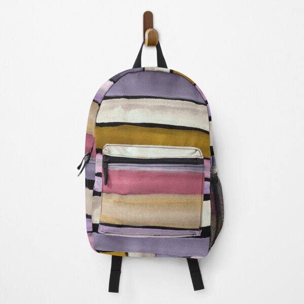 Item preview, Dusty Pink Purple Beige Watercolor Lines  designed and sold by Irina Sztukowski.