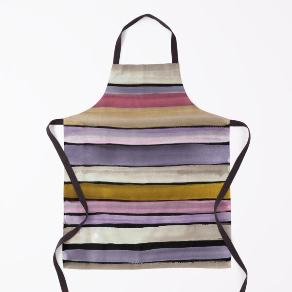 Item preview, Dusty Pink Purple Beige Watercolor Lines designed and sold by Irina Sztukowski.