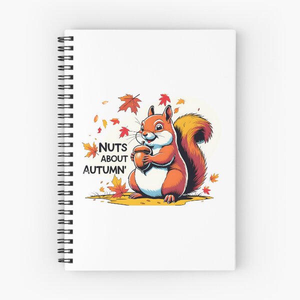 Item preview, Cute happy squirrel - Nuts About Autumn designed and sold by MyPixelFun.