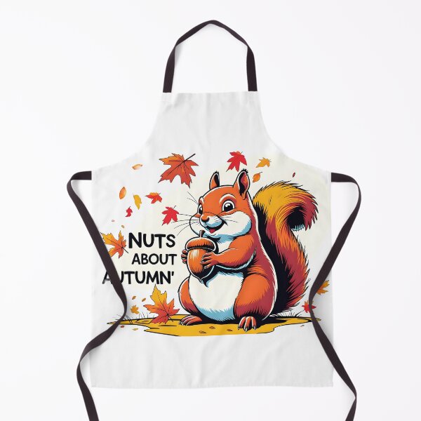 Item preview, Cute happy squirrel - Nuts About Autumn designed and sold by MyPixelFun.