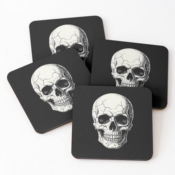 Item preview, Vintage Cracked Skull  designed and sold by VinsendDraconi.