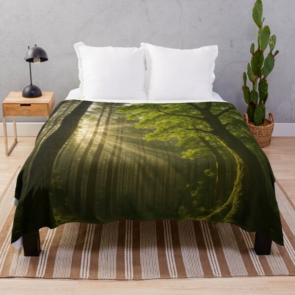 Item preview, Sunlit Forest Serenity designed and sold by Buzzink.