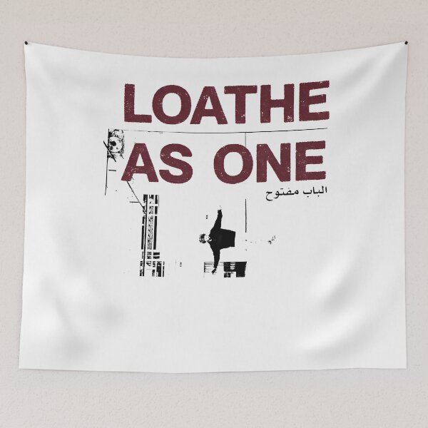 Item preview, Loathe As One White Red T-Shirt designed and sold by rieswileyq.